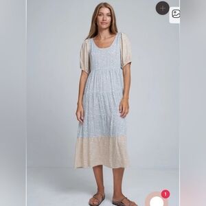 NWT Lilya The Senorita Dress in Jardin Mix Size Medium